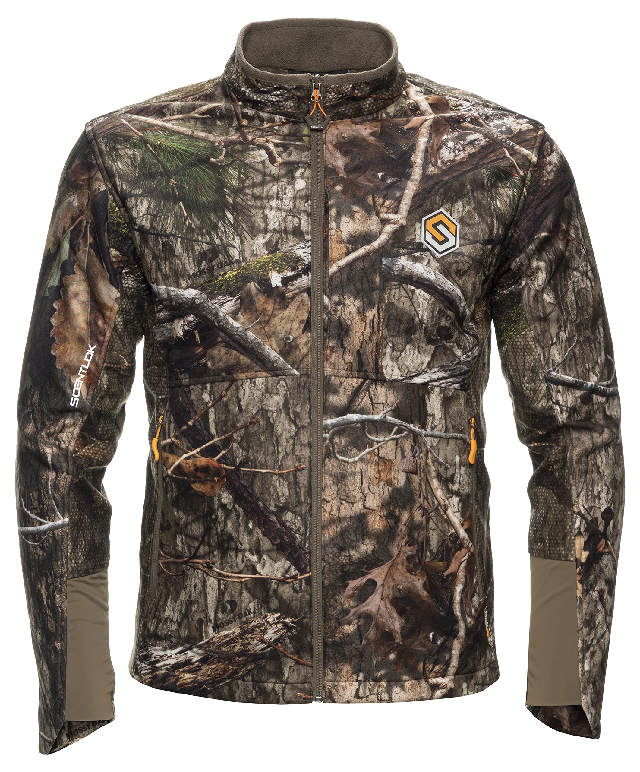 ScentLok Forefront Midweight Water Repellent Camouflage Hunting Jacket for Men - Warm Windproof Outdoor Gear for Deer Hunting & Wilderness Adventures