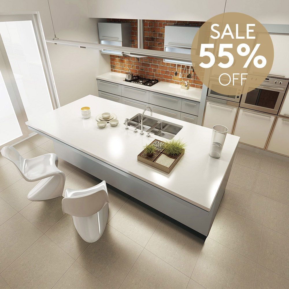 Matina Chrome 300x600mm Polished Porcelain Tile - High Gloss Rectangular Wall & Floor Tile for Bathroom, Kitchen & Living Room