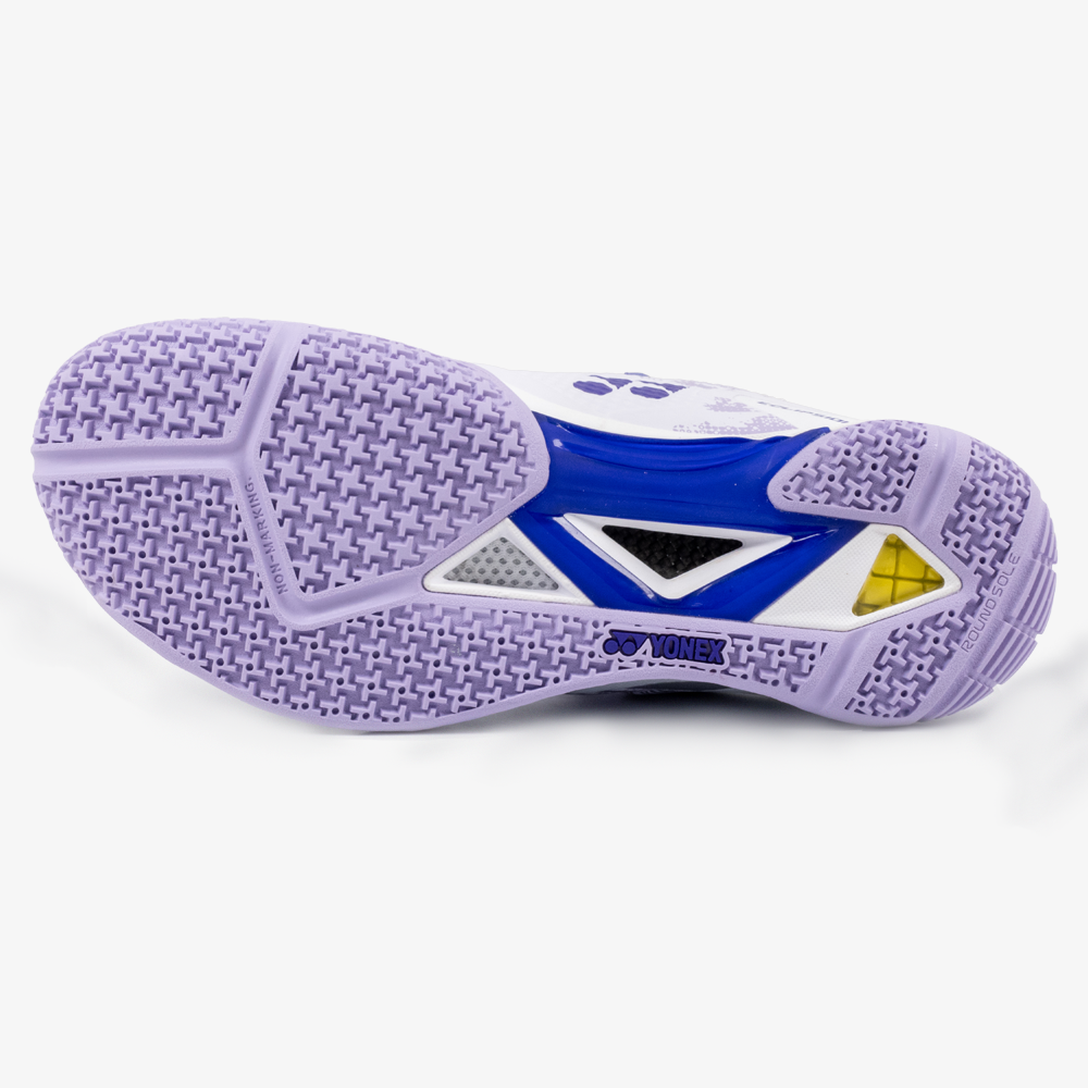 Yonex Eclipsion Z3 Women's Tennis Shoes - White & Purple - Lightweight Comfort for Women's Badminton & Court Sports