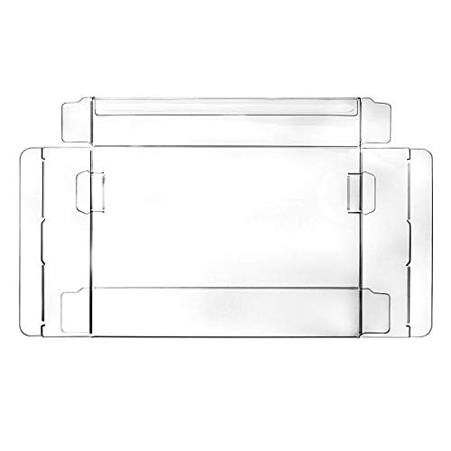 CHILDMORY 10Pcs Clear Plastic Protective Cases for SNES & N64 Game Cartridges - Display & Preserve Your Retro Video Game Collection
