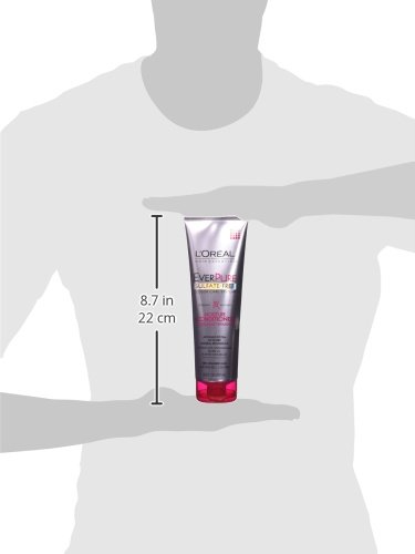 L'Oreal Paris Ever Pure Moisture Conditioner for Dry Hair - Rosemary Mint Scented Deep Hydrating Hair Treatment (8.5 Fl Oz) | Sulfate-Free Color Care for Daily Use at Home & Salon
