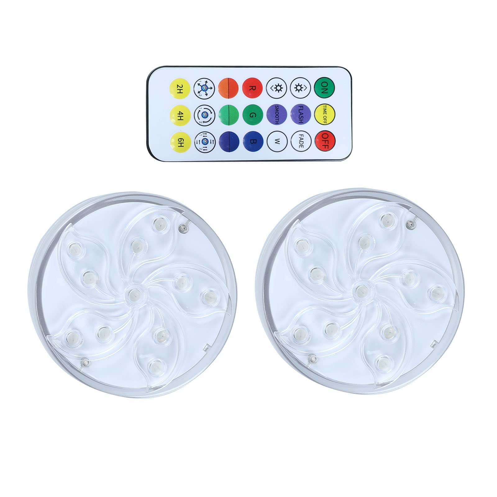 Underwater Diving LED Lamp - Waterproof Color Changing Light with 16 Colors & Wireless Remote Control - Perfect for Swimming Pools, Aquariums, and Night Diving Adventures