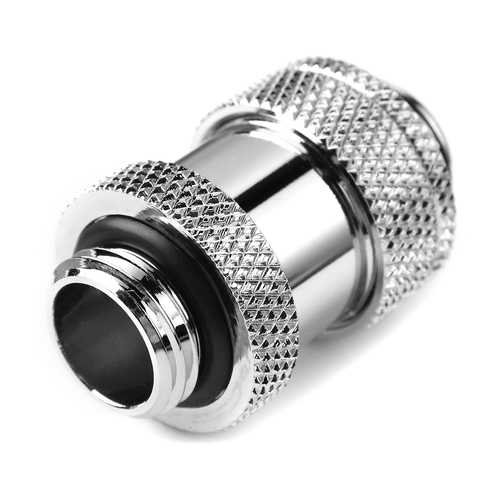 High-Quality Dual G1/4 External Thread PC Water Cooling SLI Fittings - Expansion Joint Connectors for Custom Liquid Cooling Systems - Perfect for Gaming Rigs and Workstations