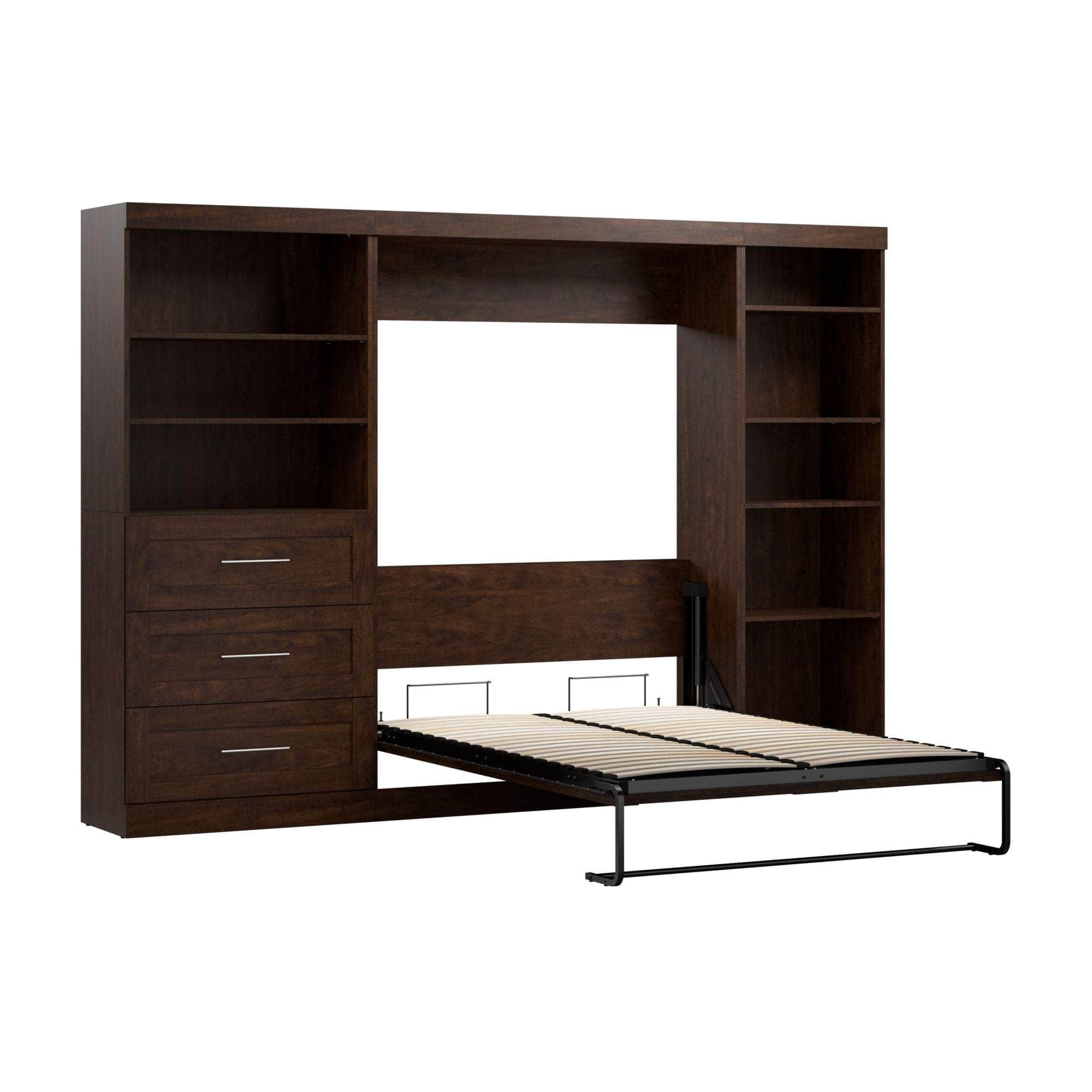 Pur Full Murphy Wall Bed with Storage - 120