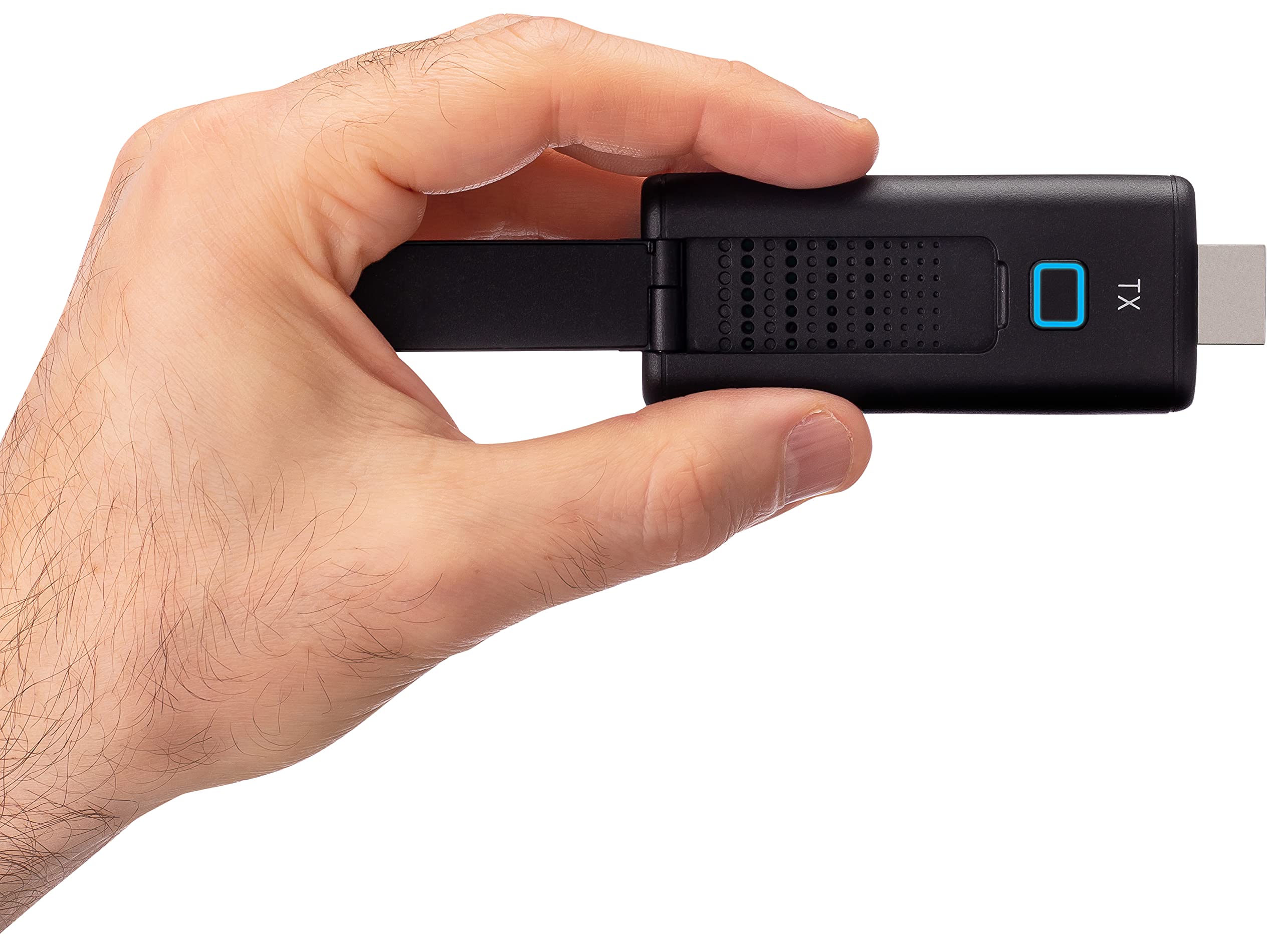 ClearClick Present+Share Mini - Wireless HDMI Presentation System for Laptops, PC, Smartphones & Projectors (2 Transmitters + 1 Receiver Kit) - Perfect for Business Meetings, Classroom Teaching & Home Entertainment
