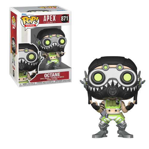 Funko Pop! APEX Legends: Octane #871 Collectible Vinyl Figure - Perfect for Gaming Fans and Collectors | Great Gift for Gamers, Birthday, Christmas, and Display Shelf Decoration