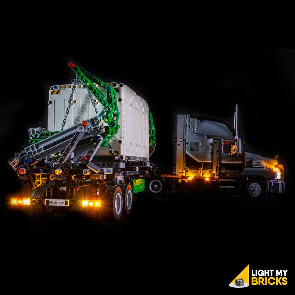 LEGO Mack Anthem #42078 1.0 Light Kit - LED Lighting Set for LEGO Trucks - Perfect for Night Displays & Model Showcases