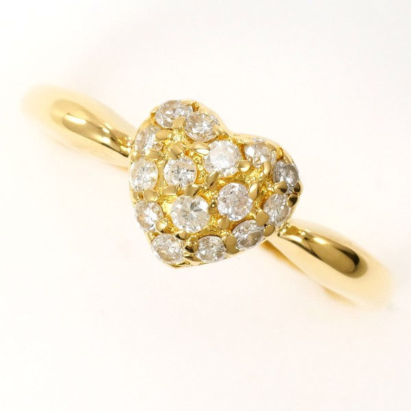 18K Yellow Gold Diamond Ring for Women - Elegant Solitaire Engagement & Wedding Band - Perfect for Proposals, Anniversaries, and Special Occasions