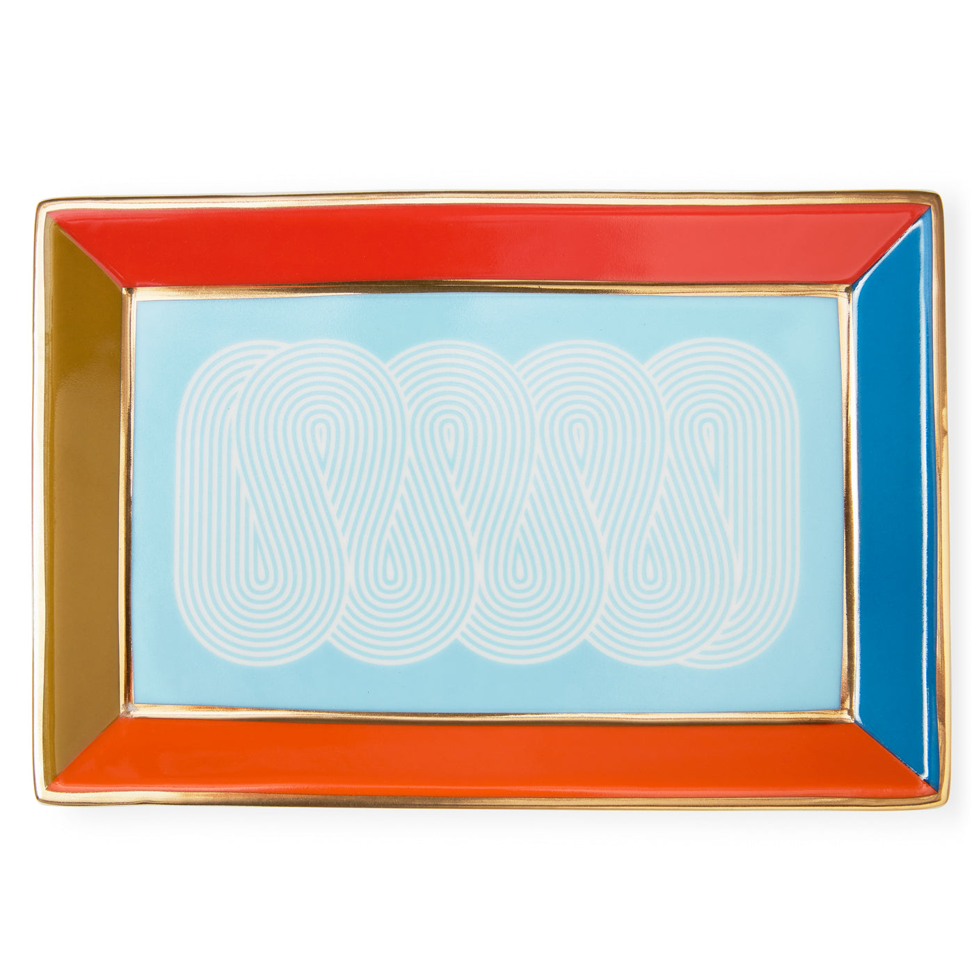 Pompidou Rectangle Serving Tray - Modern Acrylic Tray for Dining, Bathroom, Office & Home Decor - Perfect for Organizing, Entertaining & Display