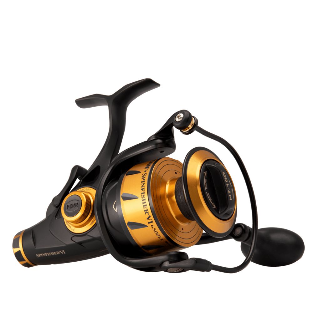 Penn Spinfisher VI Live Liner Spinning Reel - Saltwater Fishing Reel with Smooth Drag System | Perfect for Surf Fishing, Pier Fishing & Offshore Angling