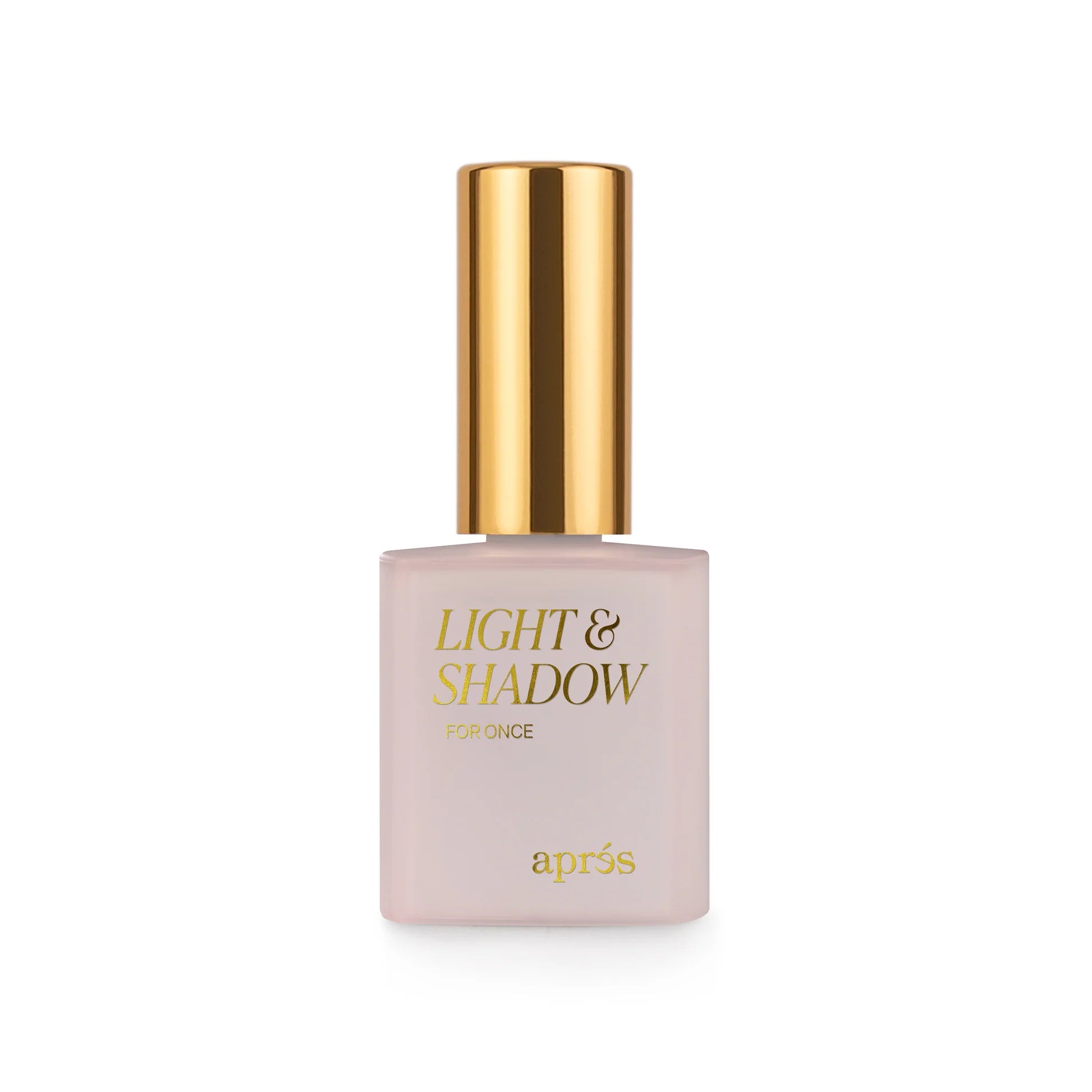 Apres Light & Shadow Sheer Gel Couleur 405 For Once - Long-Lasting Nail Polish for Gel Manicures, Perfect for Salons & Home Use