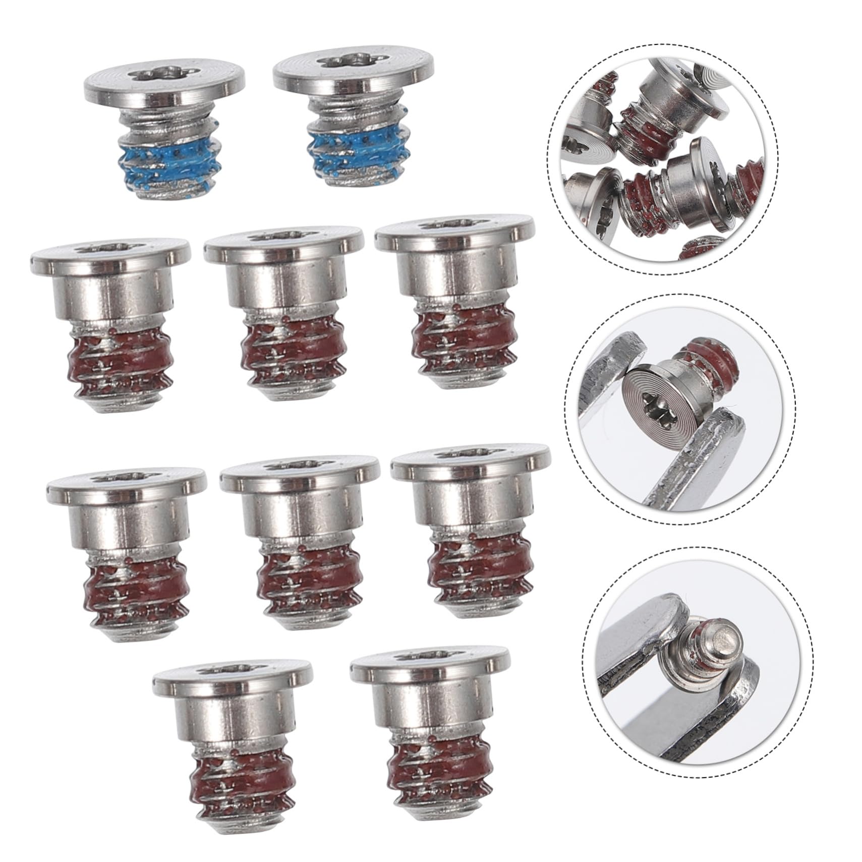 Gatuida Laptop Bottom Case Screw Set - 1 Pack Replacement Alloy Screws for Notebook Computer Repair & Maintenance | Perfect for DIY Laptop Bottom Cover Fixing & Hardware Upgrades