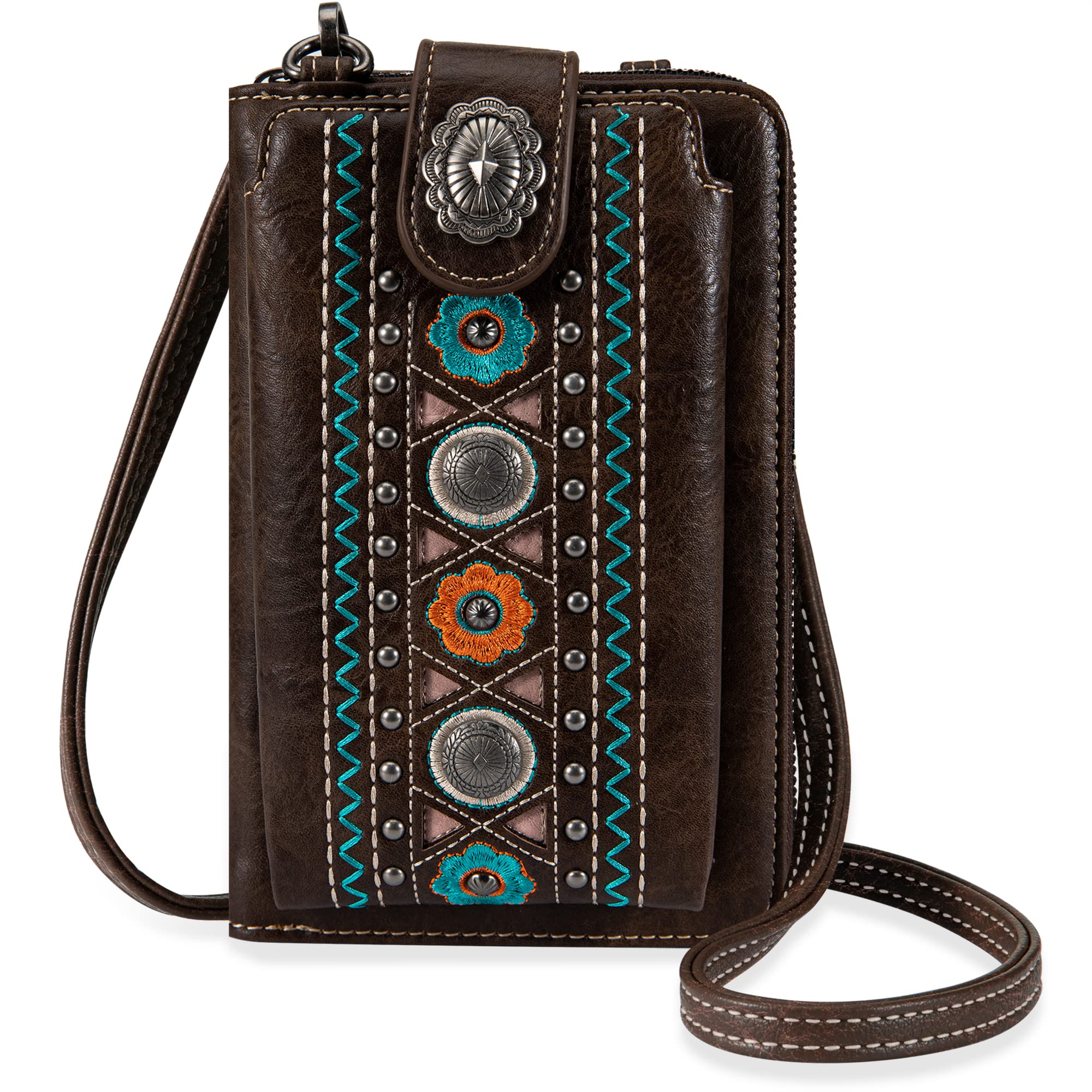 Montana West Small Crossbody Purse for Women - Western Style Phone Bag with Strap, Wallet & Handbag | Perfect for Daily Use, Travel, and Outdoor Activities
