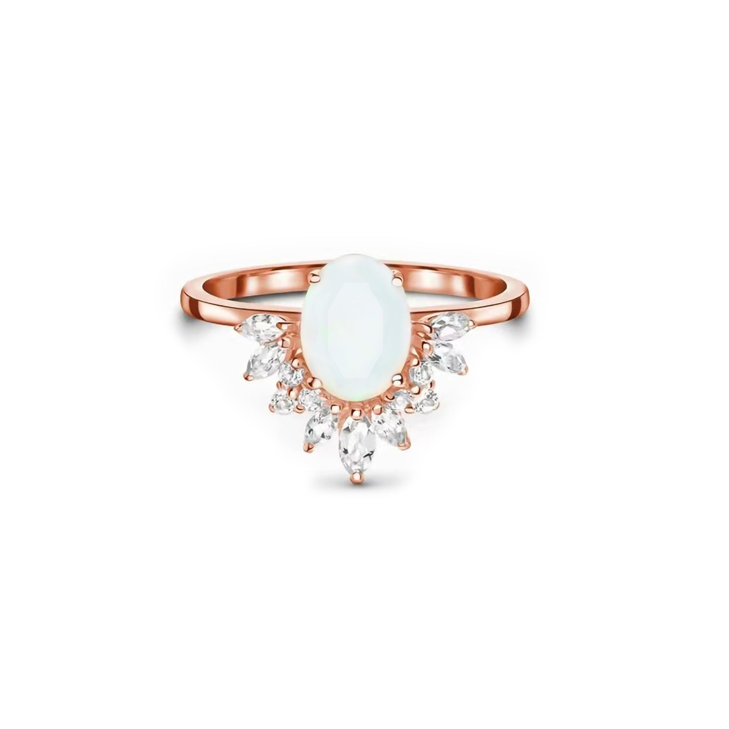 Radiant Crown Breastmilk Ring - Elegant Keepsake Jewelry for Moms | Perfect for Breastfeeding Mothers, Baby Showers & Mother's Day Gifts