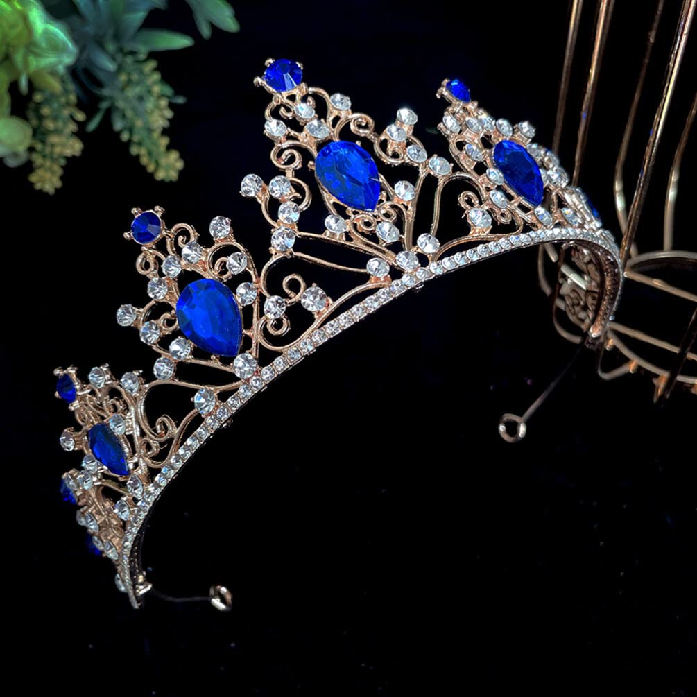 Sparkling Rhinestone Wedding Tiara - Silver Crystal Bridal Crown Hair Jewelry for Bride, Prom, Miss Belt Fairy | Elegant Headpiece for Weddings, Proms, and Special Occasions