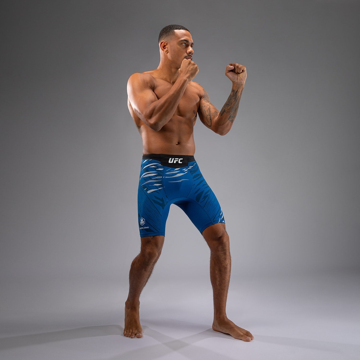 Venum UFC Fusion Authentic Fight Night Men's Vale Tudo MMA Shorts - Blue | Premium Training & Competition Gear for MMA, BJJ & Muay Thai Fighters