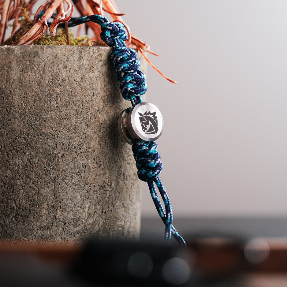 Vosteed Titanium Bead - Premium EDC Pocket Carry Beads for Keychains, Knives & Survival Gear | Perfect for Outdoor Adventures, Camping & Everyday Carry (EDC)