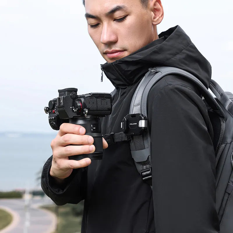 Ulanzi BP04 25L Hard Shell Camera Backpack with Apple Find My Compatibility - Perfect for Travel, Photography & Outdoor Adventures (Model B121)