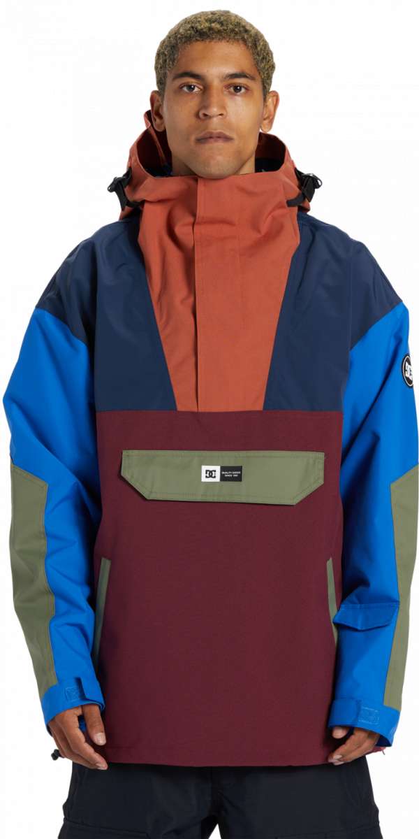 DC 43 Anorak Shell Jacket 2024 - Waterproof Windbreaker for Outdoor Adventures, Hiking & Camping Gear - Lightweight Raincoat for Men & Women