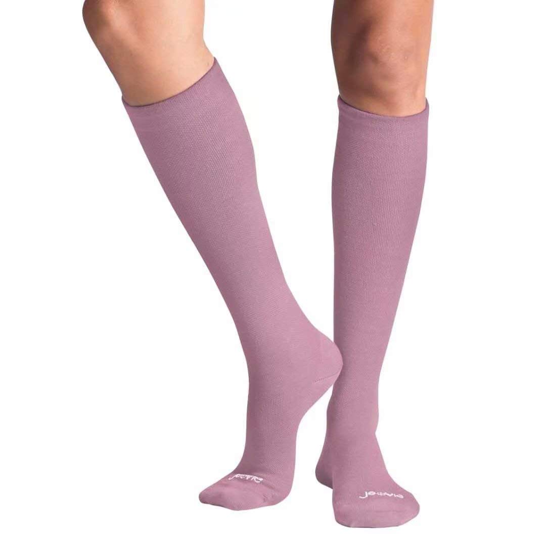 JAVIE 80% Merino Wool Ultra Soft 15-20mmHg Graduated Compression Socks for Women & Men - Perfect for Running, Travel & Circulation Support