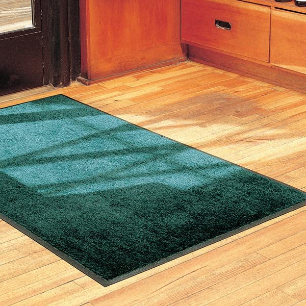 Premium Fire Red 4' x 5' Non-Slip Entrance Door Mat - Waterproof & Durable for Home, Office & Outdoor Use - Perfect for Entryways, Patios & Mudrooms