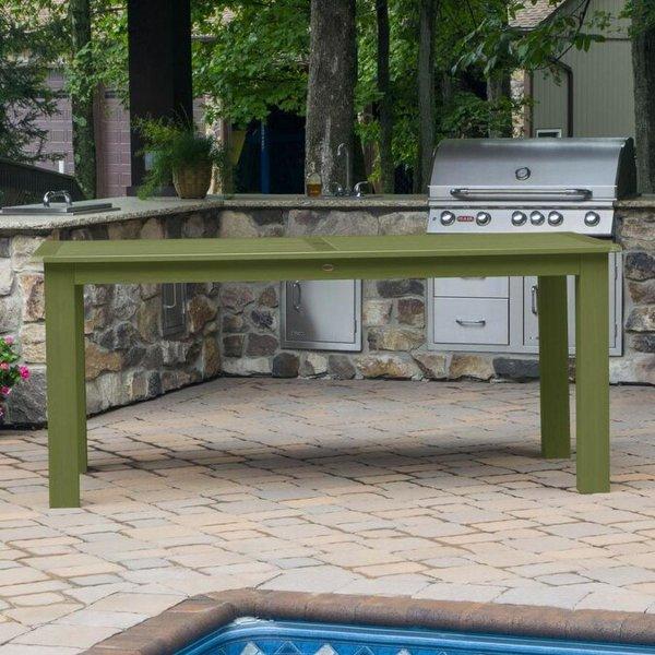 Lehigh 7-Piece Rectangular Counter Height Outdoor Dining Set - Patio, Garden, Backyard Furniture for Dining & Entertaining