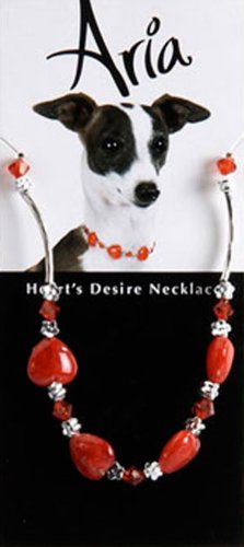 Heart's Desire Dog Necklace - Romantic Red Pet Jewelry for Special Occasions & Gifts