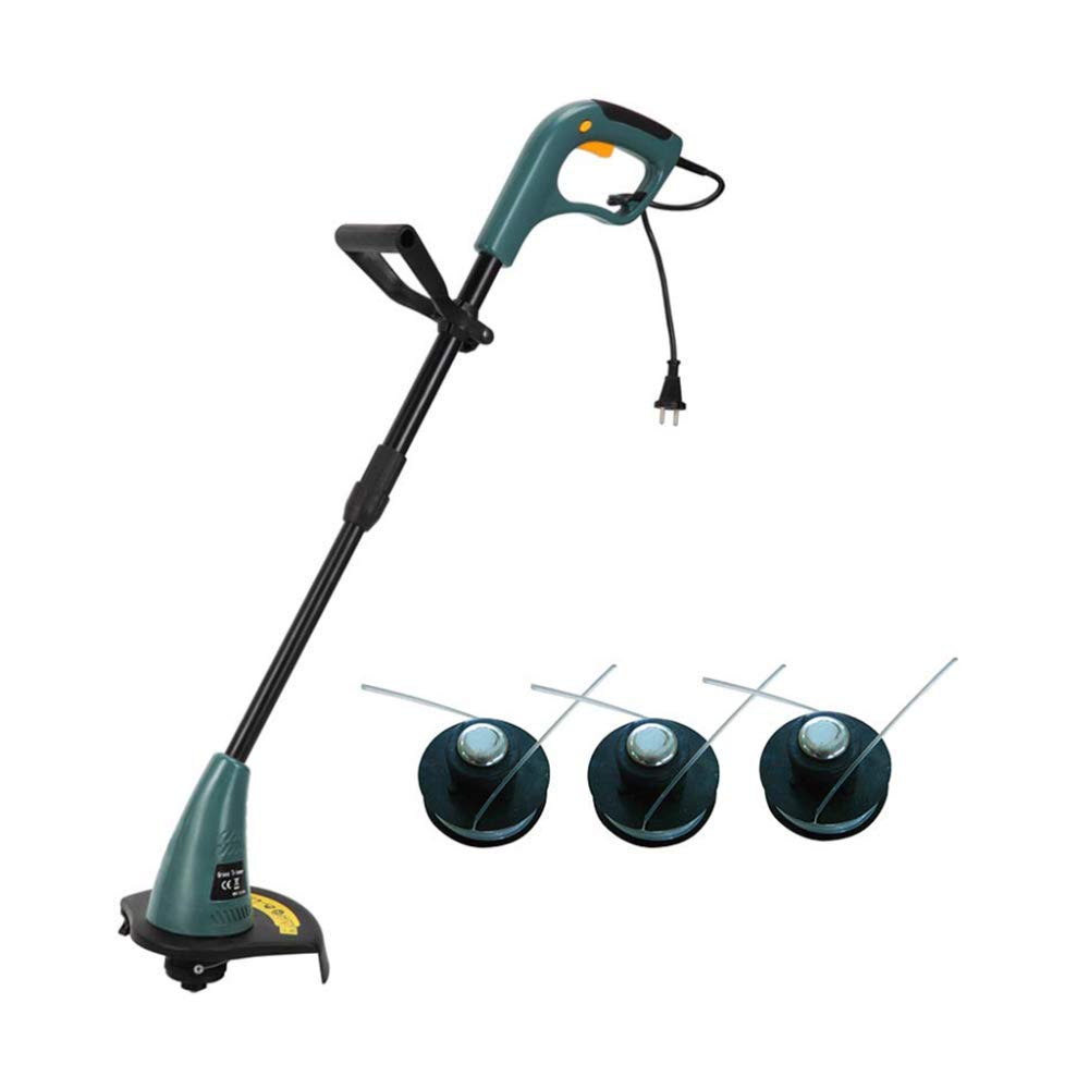 350W Brush Cutter Hedge Trimmer - Adjustable 94cm-114cm Length, 10000r/min High Speed, Dual Safety Switch - Perfect for Lawn Care, Yard Maintenance & Landscaping