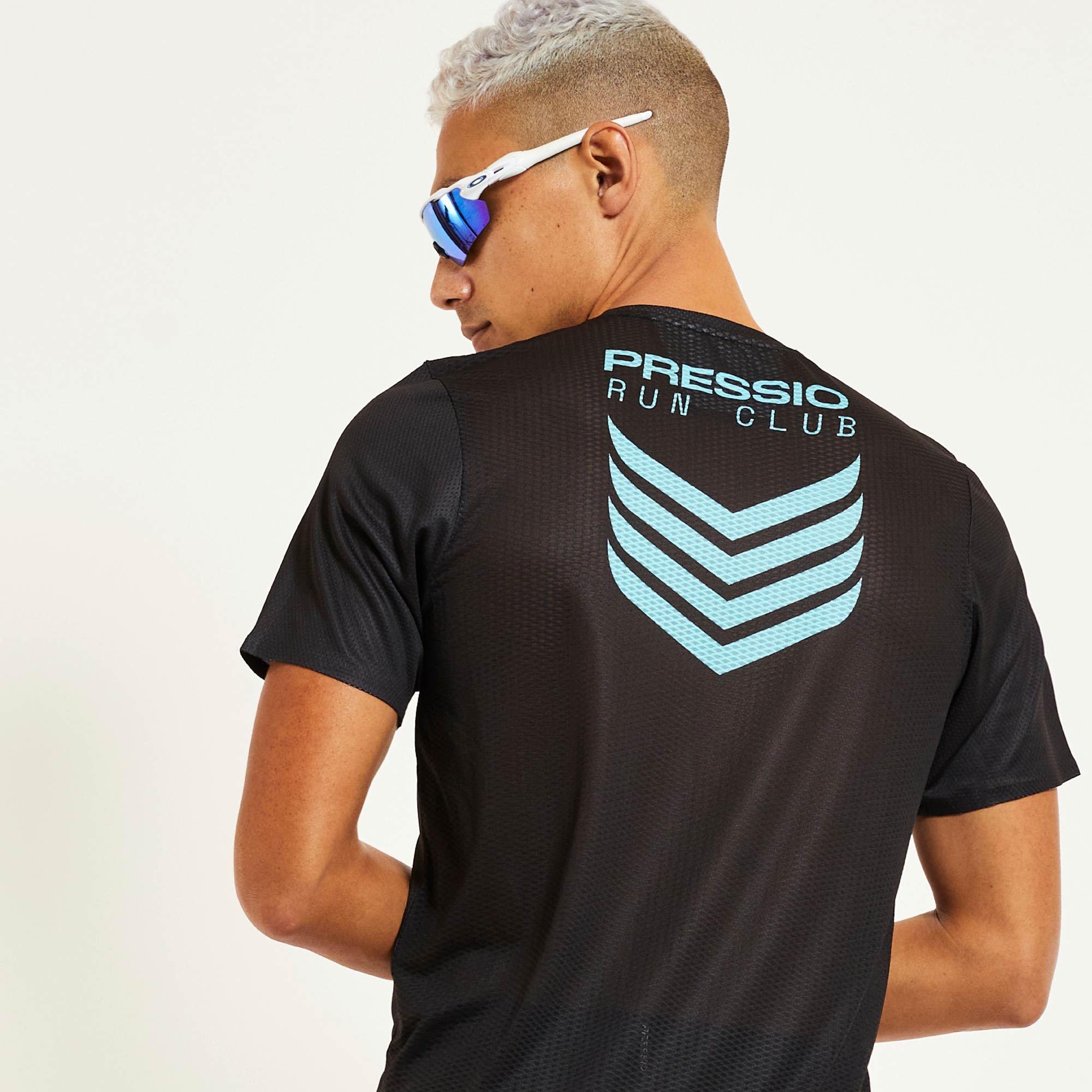 Arahi Men's Short Sleeve Performance Shirt - Lightweight Quick-Dry Athletic Top for Running, Gym & Outdoor Activities
