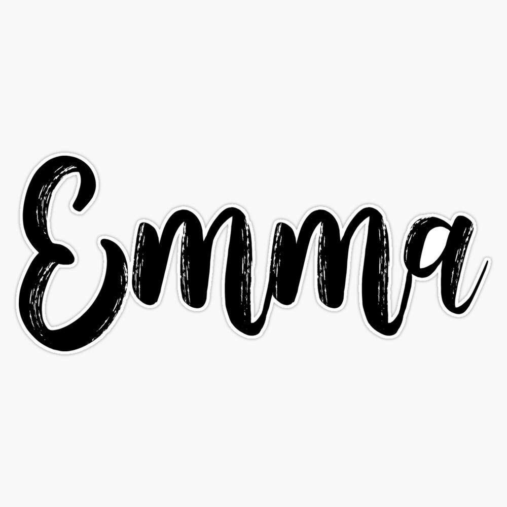 Emma Girls Name Sticker - 5
