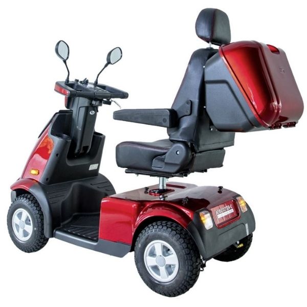 AFIKIM Afiscooter C4 Mobility Scooter - Exclusive Offer for Seniors & Disabled - Perfect for Indoor & Outdoor Use