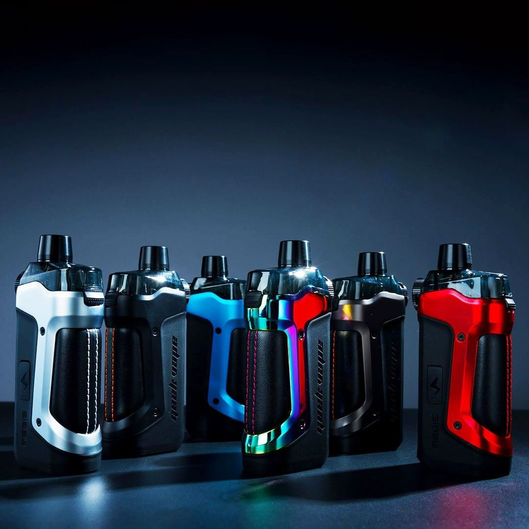 GeekVape Aegis Boost Pro 100W Pod Mod Kit - Waterproof & Shockproof Vape Device for Cloud Chasing & Flavor - Perfect for Outdoor Adventures & Travel