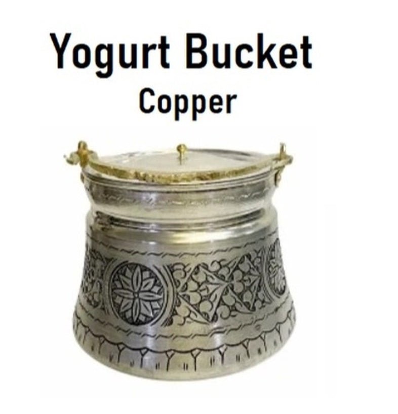 Stainless Steel Yogurt Bucket - Premium Yogurt Maker & Fermentation Container for Homemade Yogurt, Kefir & Cheese - Perfect for Kitchen, Dairy Farm & Food Storage
