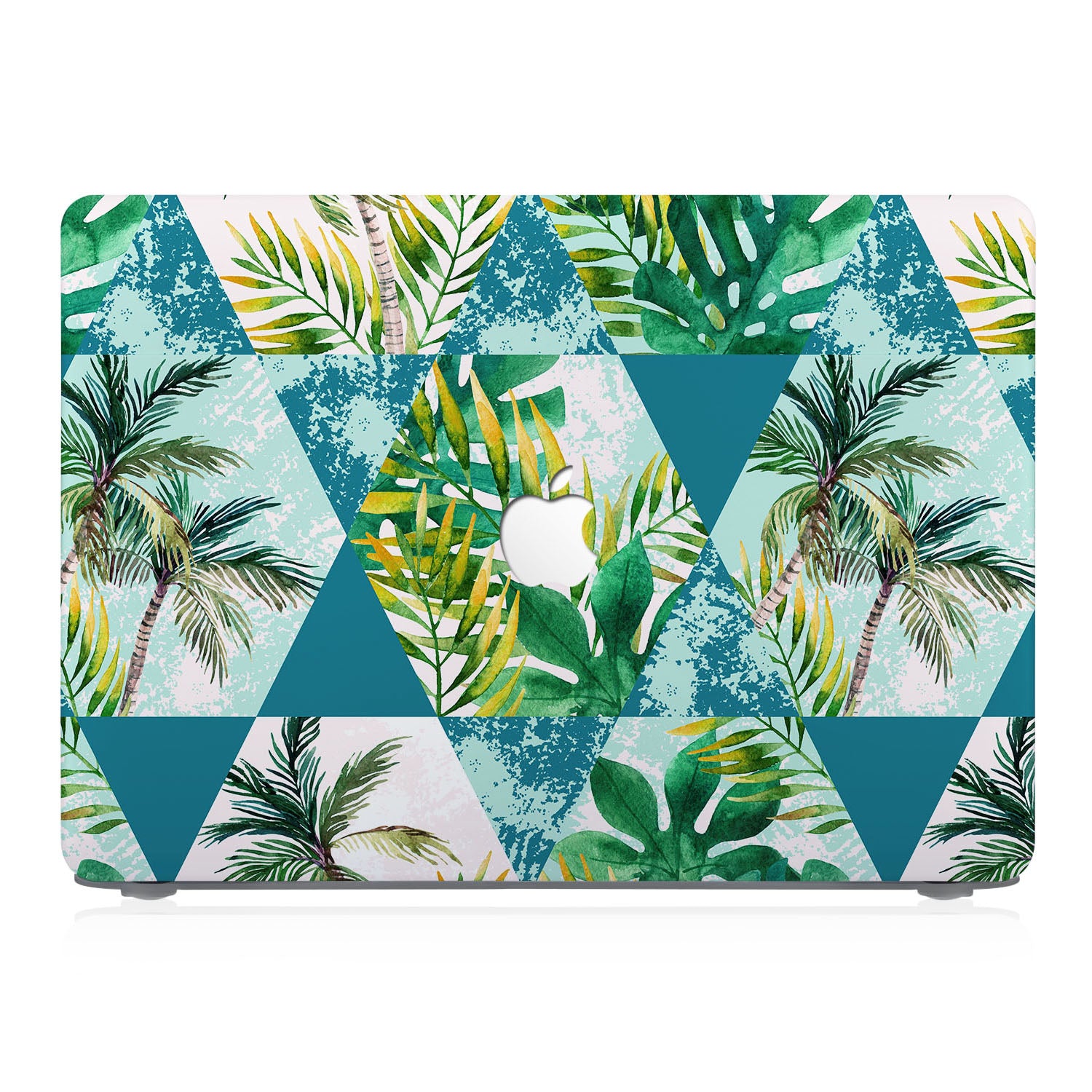 Premium Geometric Flower MacBook Case - Stylish & Protective Cover for MacBook Air/Pro - Perfect for Work, Travel & Everyday Use