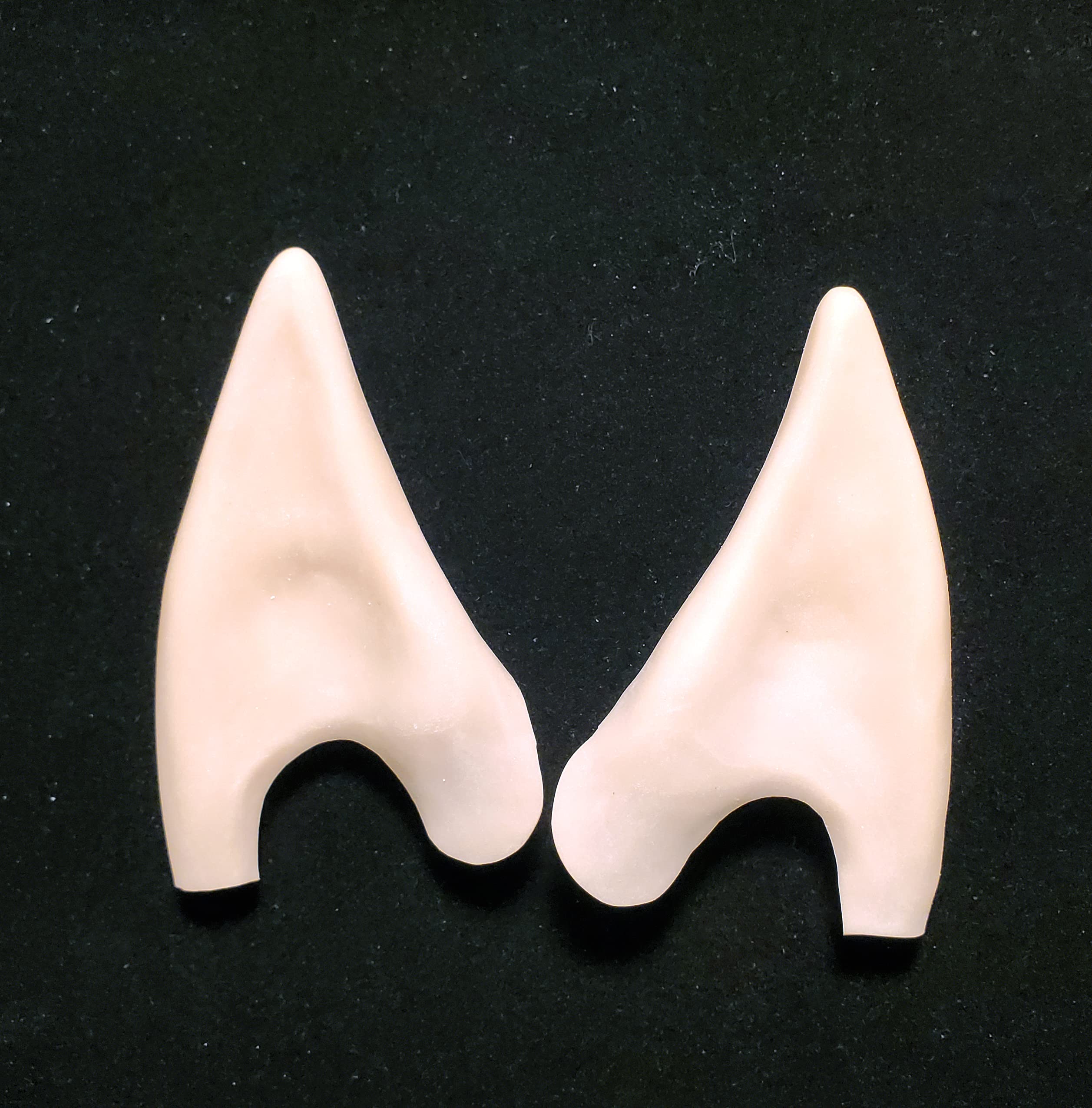 Anime Elf Ears Costume Accessories - Pointed Ear Tips for Cosplay, Halloween & Fantasy Role-Playing