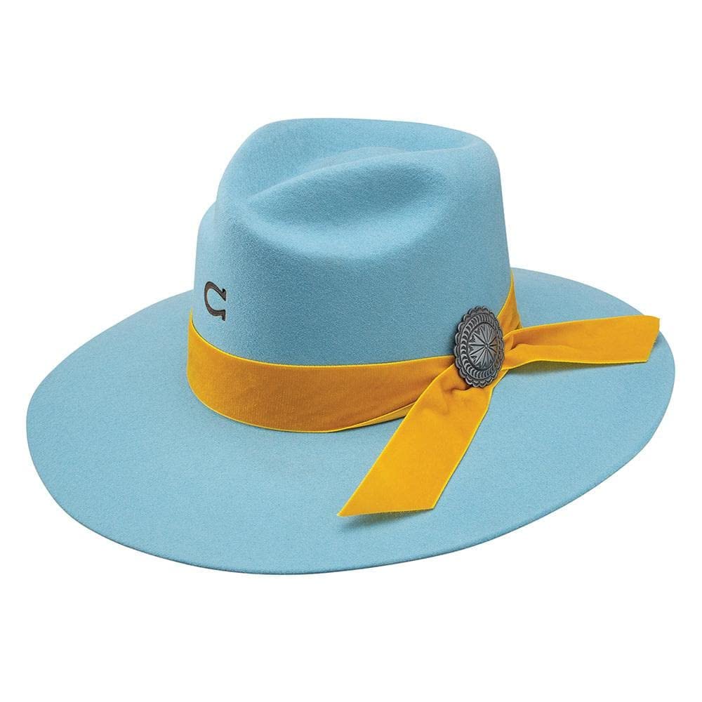 Charlie 1 Horse Women's Western Flat Brim Hat - Stylish Cowgirl Hat for Rodeo, Country Music Festivals & Outdoor Adventures