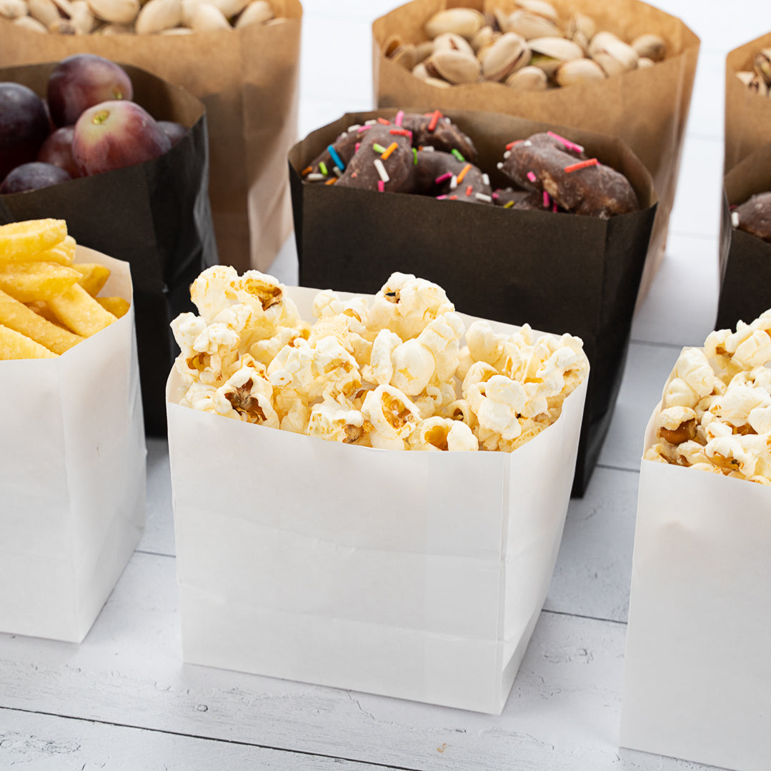 Premium White Paper Snack Bags 4