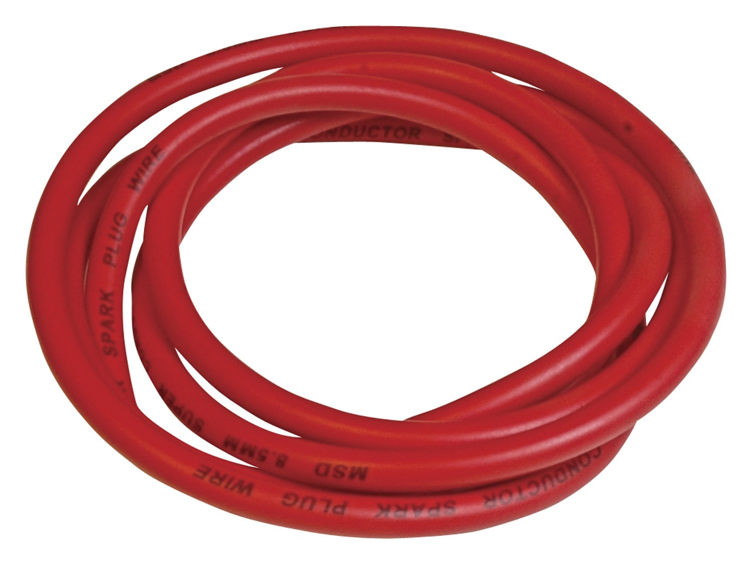 MSD 34049 Super Conductor 8.5mm High Performance Spark Plug Wire 100' Bulk Roll for Automotive Racing & Marine Engine Upgrades
