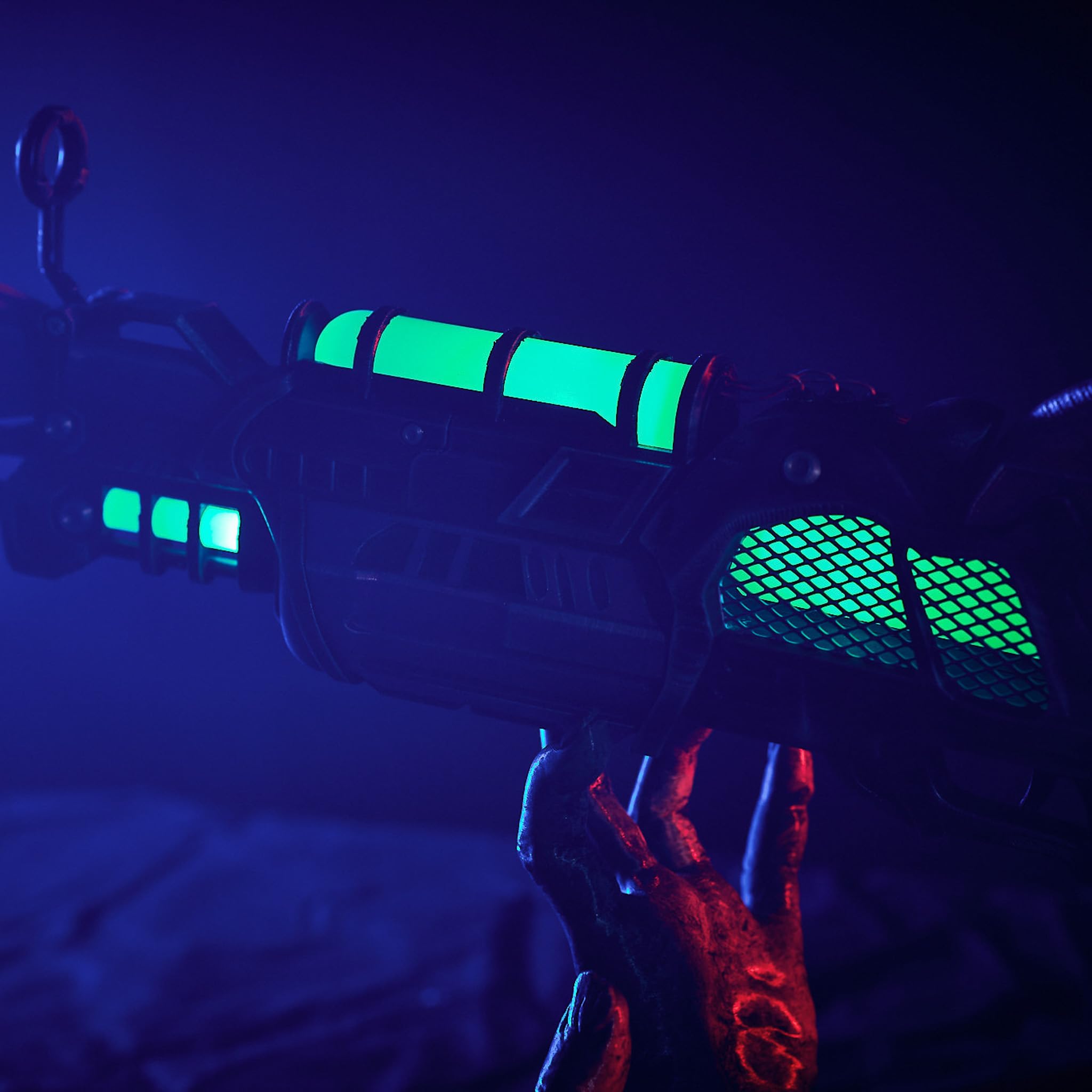 Ray Gun Mark 2 LED Lights Replica - Call of Duty Zombies Prop for Cosplay & Collectors | Perfect for Gaming Events, Halloween Costumes & Display Collections (Stand Not Included)