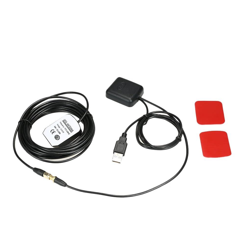 DollaTek Car GPS Signal Booster Antenna - High Gain Navigation Receiver for Enhanced GPS Tracking | Perfect for Road Trips, Fleet Management & Off-Grid Adventures