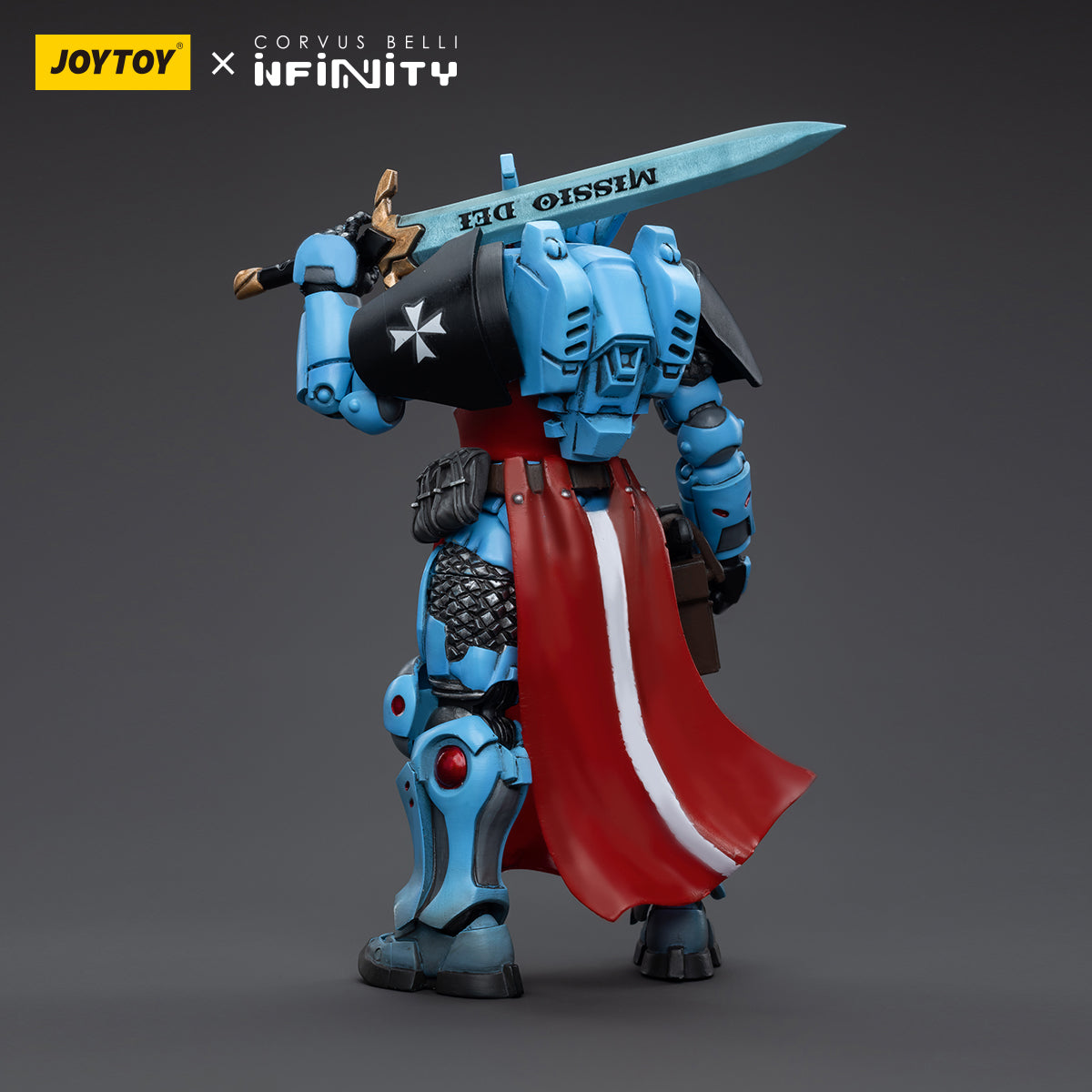1/18 JOYTOY 3.75 Inch Action Figure Set - Infinity PanOceania Knights Hospitallers (4 Pack) | Highly Detailed Collectible Military Miniatures for War Gaming, Display & Gift Giving