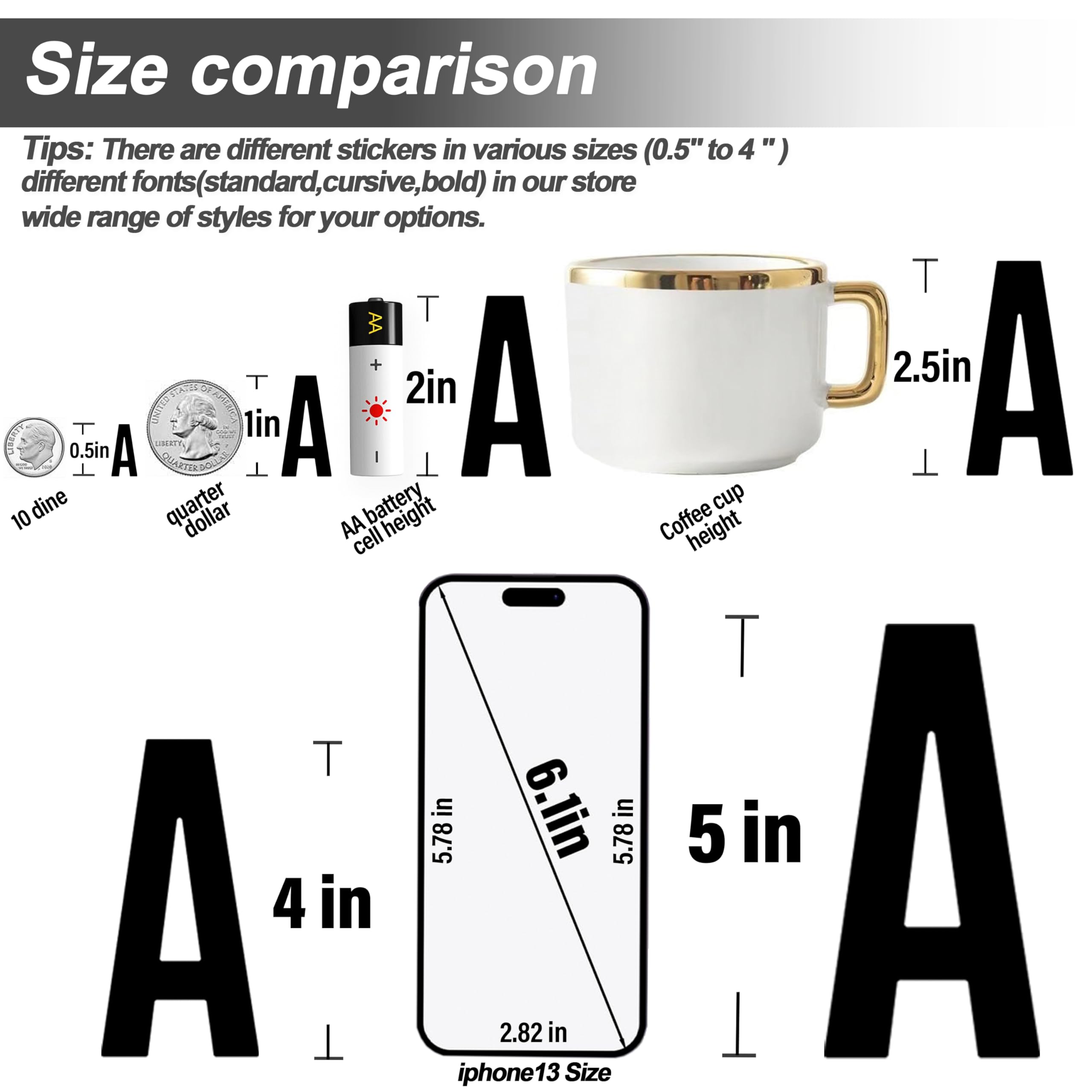 980 Pcs 12 Sheets 1 Inch White Vinyl Letter Stickers - Self-Adhesive Waterproof Alphabet & Number Stickers for Mailbox, Bulletin Board, Wall Decor, Scrapbook - Perfect for DIY Crafts, Classroom Labels, and Home Organization