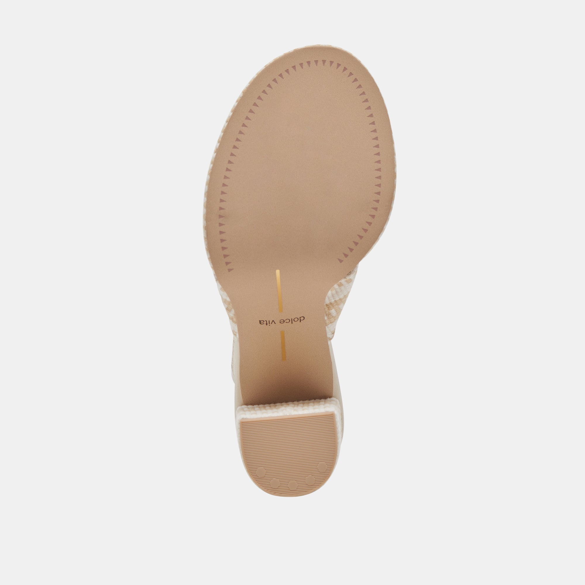 Brilah Women's Natural Multi Woven High Heels - Comfortable & Stylish Dress Shoes for Weddings, Parties & Evening Events