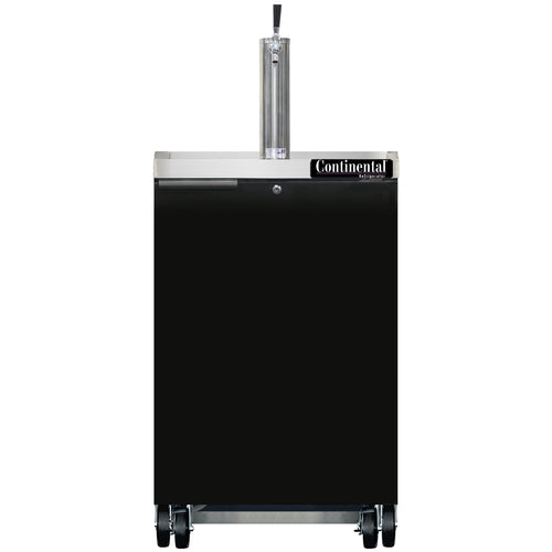 24 Can Keg Cooler - Portable Beer & Beverage Fridge for Home, Parties, Camping & Outdoor Events - Compact Mini Fridge for Soda, Wine & Drinks
