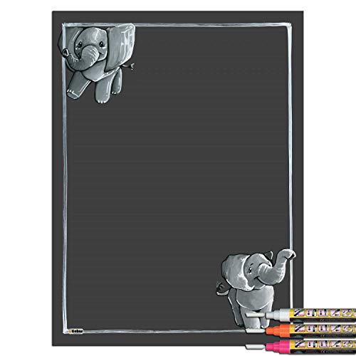 Elephant With 3 Bright Markers