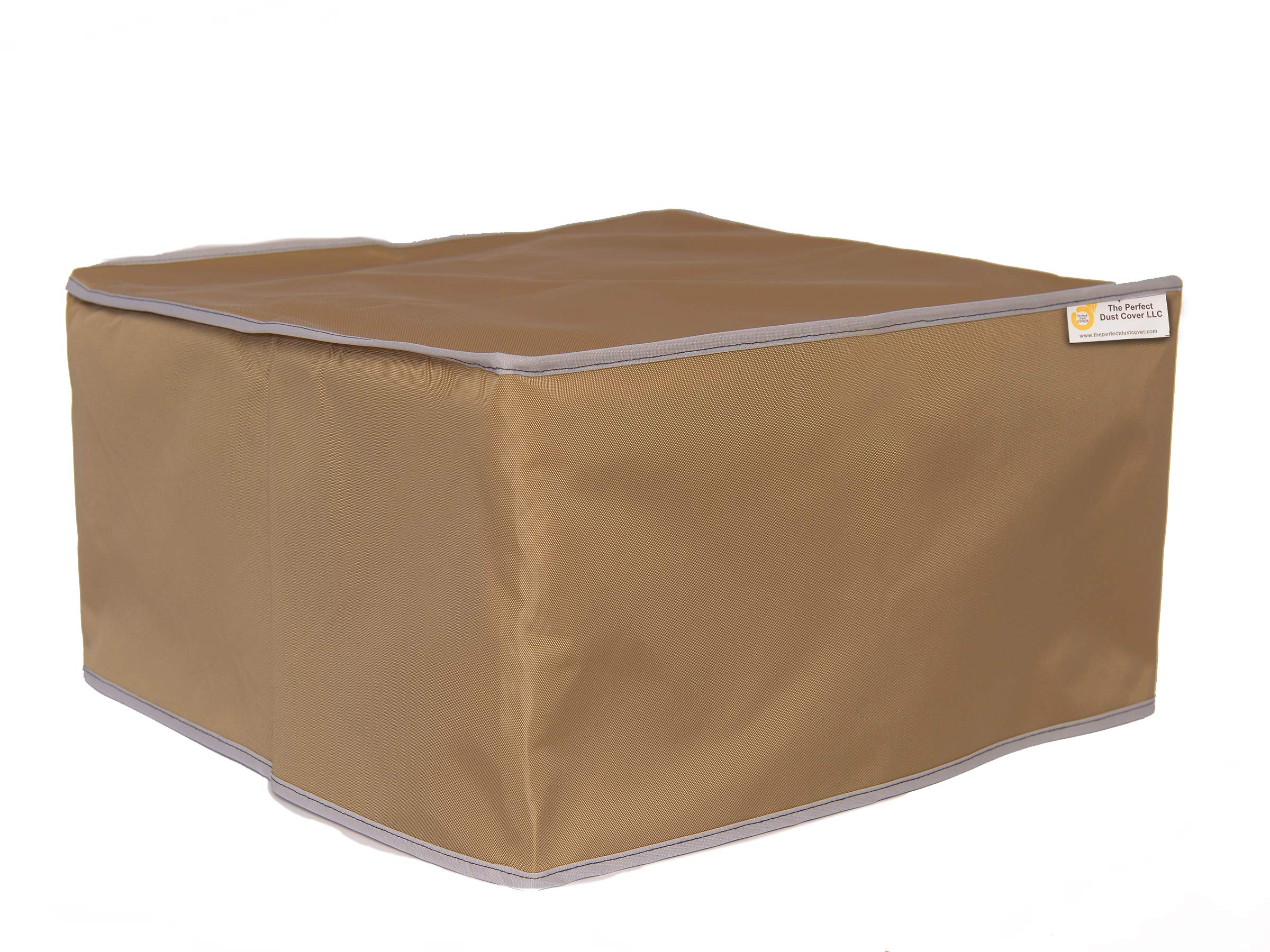 Premium Anti-Static & Waterproof Printer Dust Cover - Tan Nylon Protective Case for HP OfficeJet Pro 8210 Wireless All-in-One Printer (19.52