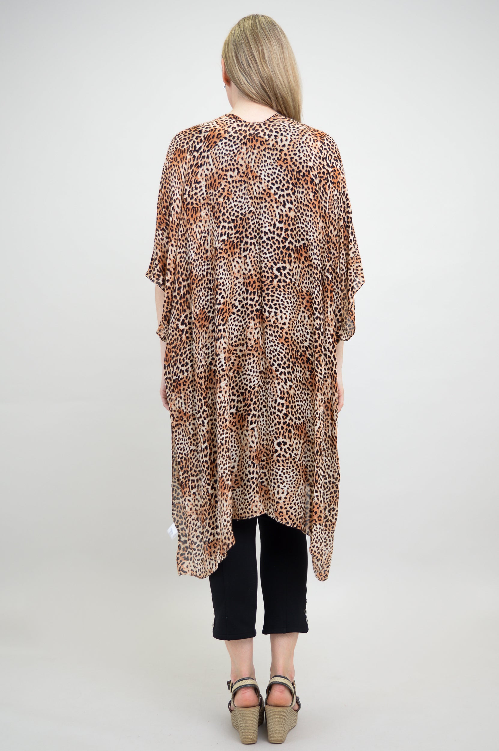 Darcy Gold Jungle Print One Size Dress - Perfect for Tropical Vacations, Beach Parties & Summer Outings