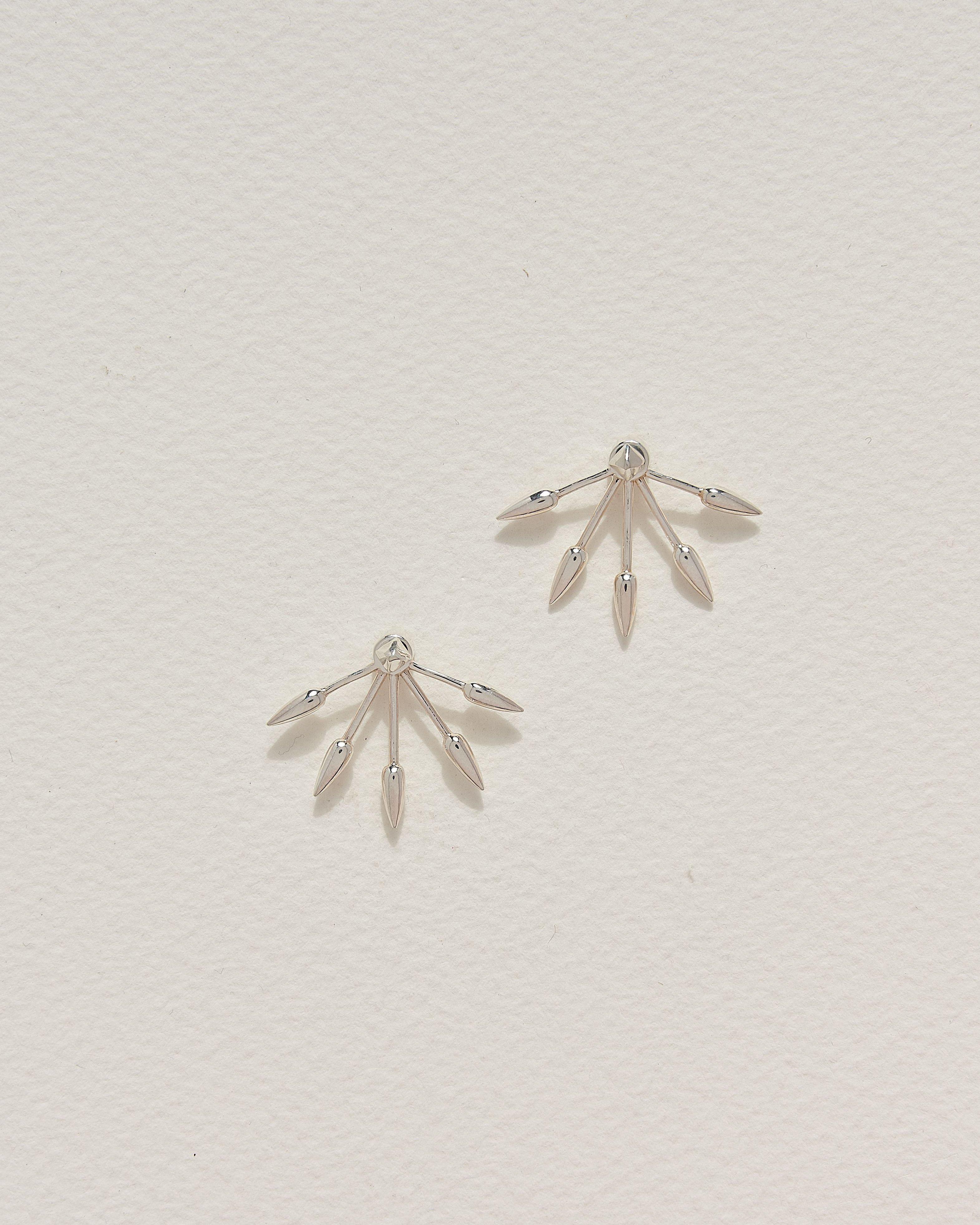 Stylish Five Spike Earrings for Women - Trendy Punk Gothic Jewelry - Perfect for Parties, Concerts & Everyday Wear