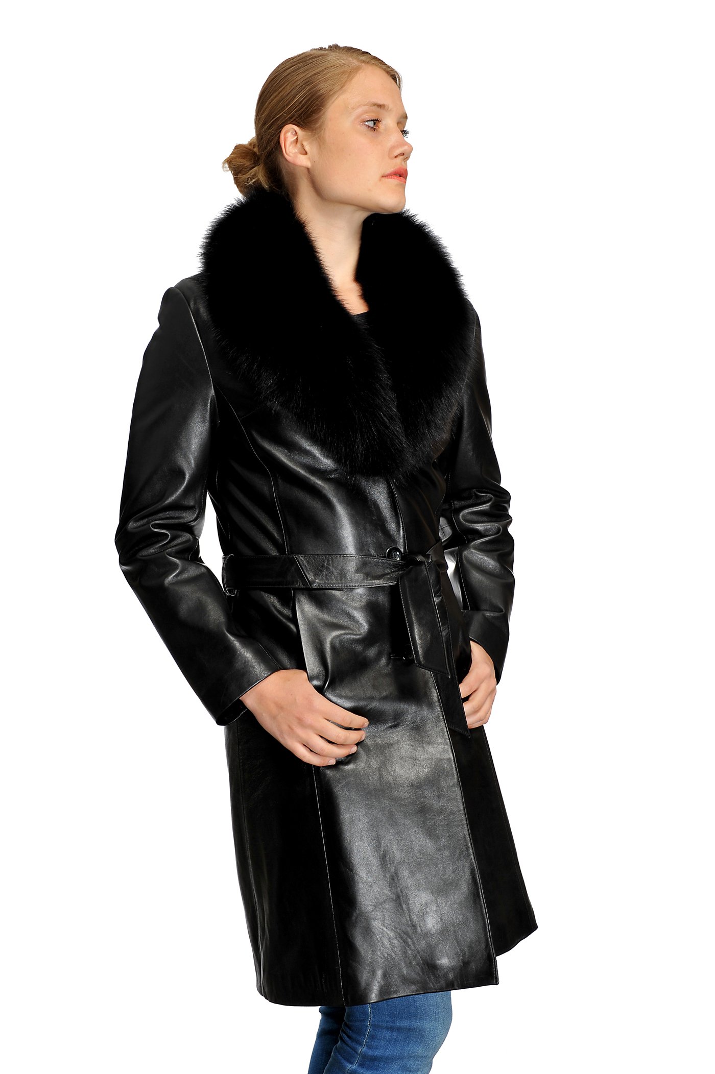 Mason & Cooper Erica Lamb & Fox Fur Collar Stroller - Premium Baby Stroller with Soft Fur Collar for Cozy Winter Walks & Outdoor Adventures