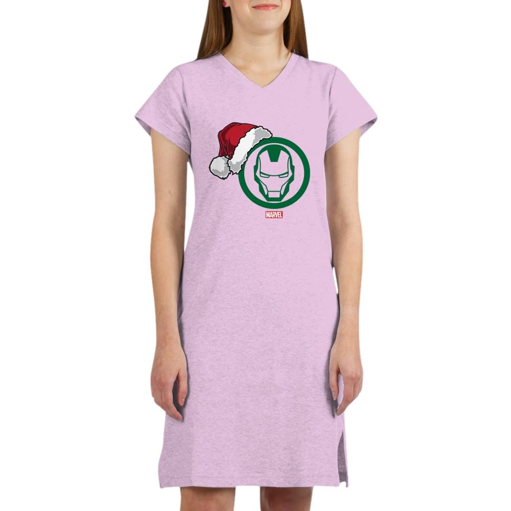 Marvel Iron Man Santa T-Shirt - Funny Christmas Graphic Tee for Men & Women - Perfect for Holiday Parties & Gifts